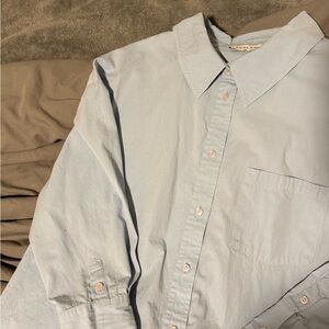 Anine Bing Mika Shirt blue size S